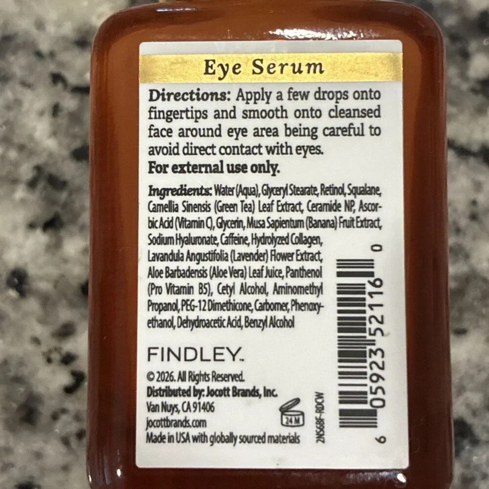 Findley Vitamin C & Hyaluronic Acid All In One Eye Serum